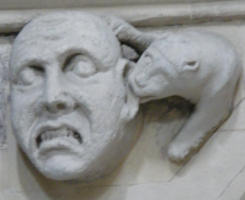 people grotesques and gargoyles